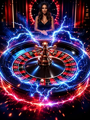 Lightning Roulette live game at Mafiacasino Canada